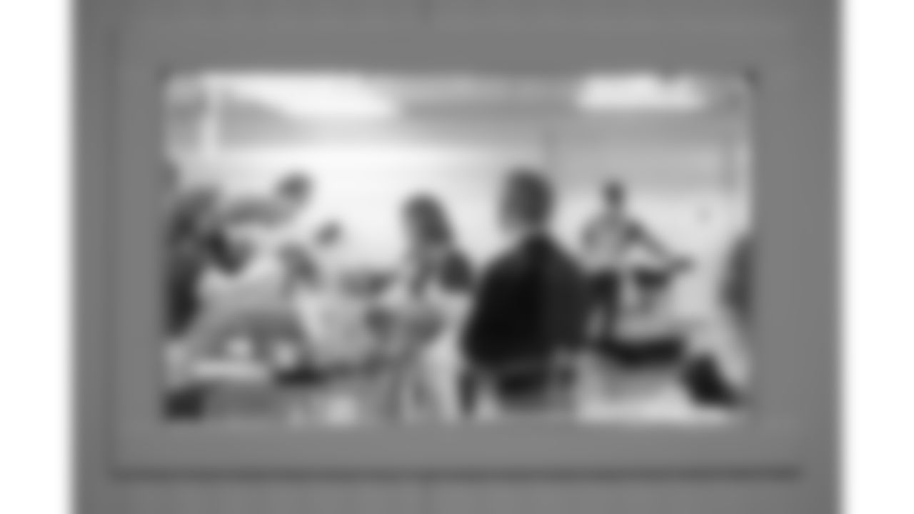 Chiefs staff and Red Coaters volunteer at the annual Souper Bowl at the Harvesters Community Food Network in Kansas City on Tuesday, February 4, 2026.