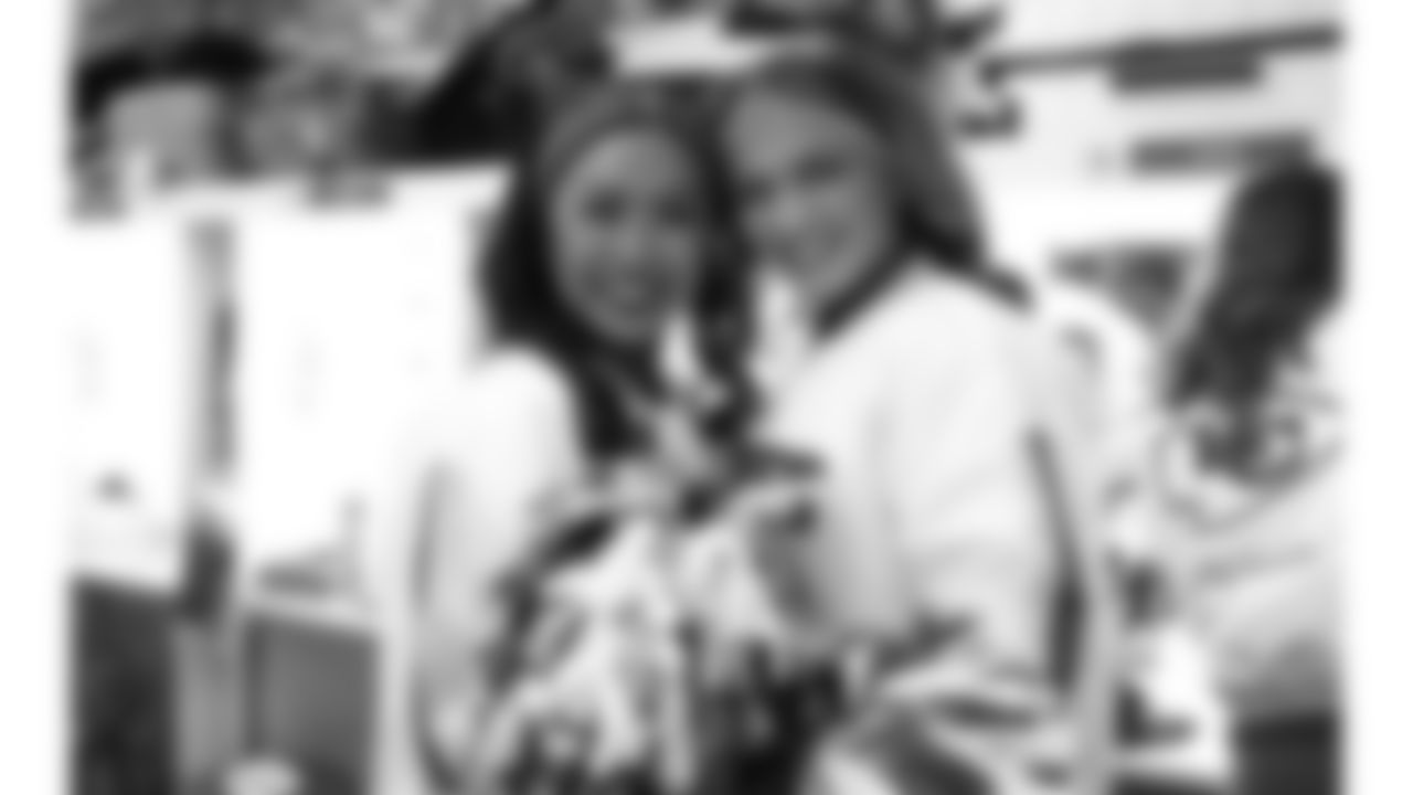 Kansas City Chiefs Cheerleaders in the locker room prior to a week 14 NFL Football game against the Houston Texans on Sunday, December 7, 2025 in Kansas City, MO.