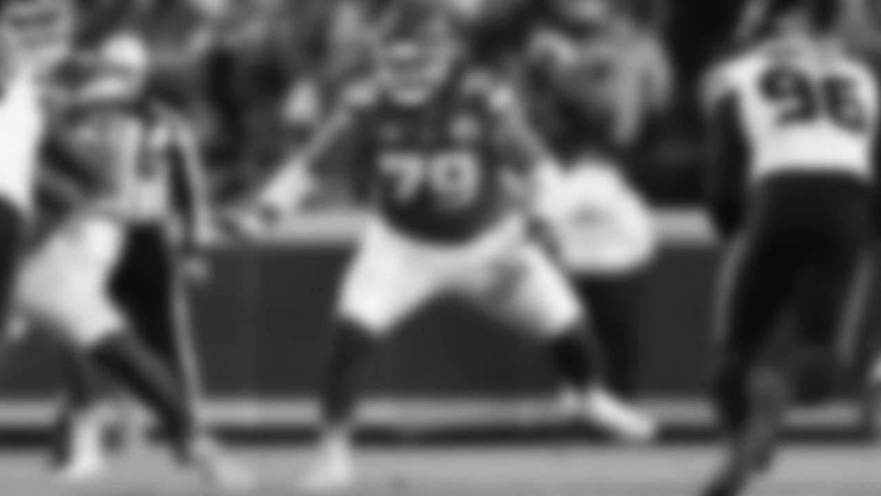 Kansas City Chiefs defensive tackle Zach Picken (79) in position during an NFL week 14 matchup against the Houston Texans, Sunday December 7, 2025.