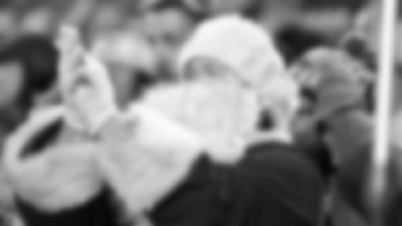 Santa during an NFL week 17 matchup against the Denver Broncos, Thursday, December 25, 2025.