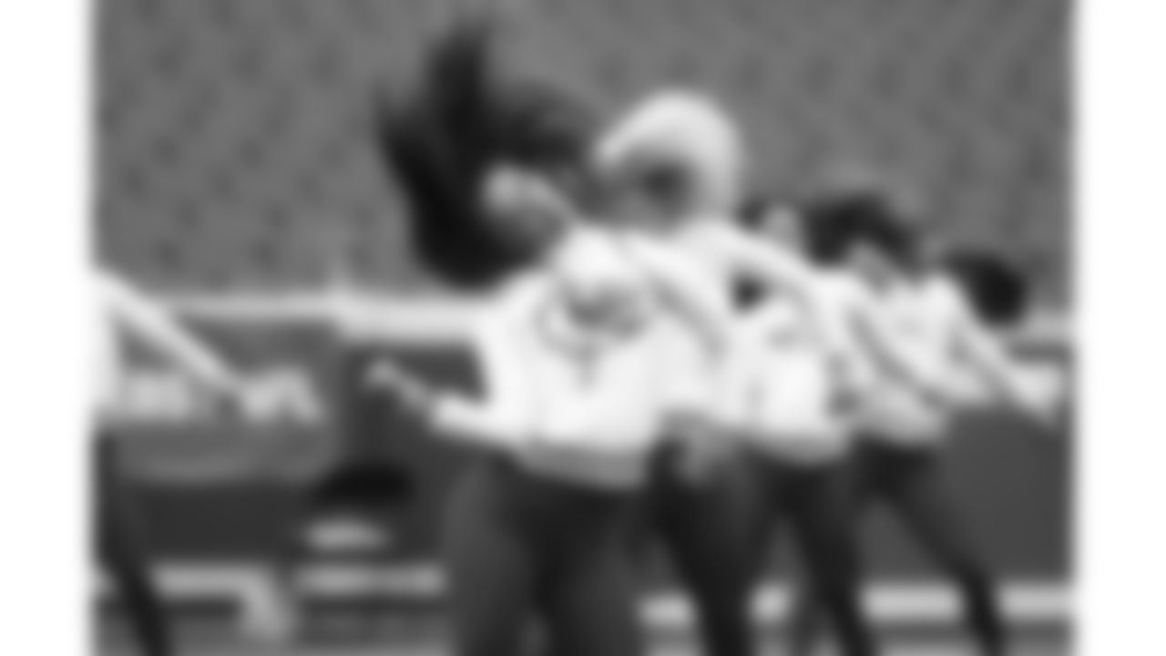 The Kansas City Chiefs Cheerleaders field rehearsal before a week 12 NFL football game against the Indianapolis Colts, Sunday, November 23, 2025 in Kansas City, MO.