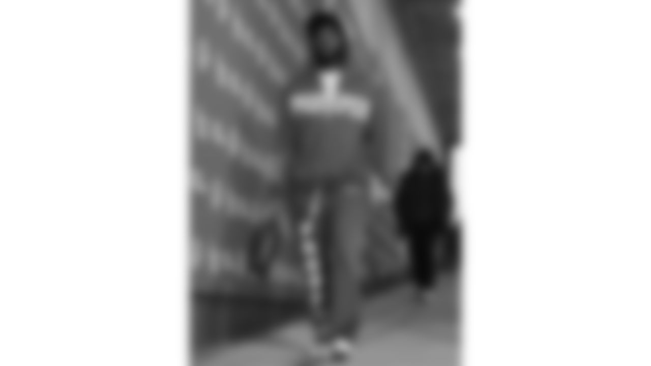 Kansas City Chiefs defensive back Kevin Knowles (38) arrives prior to an NFL week 14 matchup against the Houston Texans, Sunday December 7, 2025.