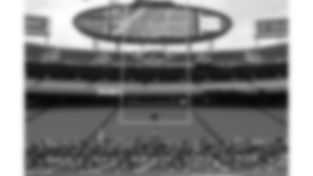 Kansas City Chiefs Cheerleaders practice on the field prior to a week 14 NFL Football game against the Houston Texans on Sunday, December 7, 2025 in Kansas City, MO.