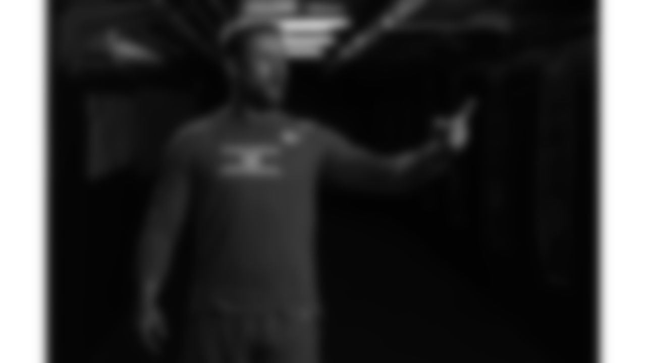 Kansas City Chiefs punter Dustin Colquitt (2) walks through the tunnel prior to a game against the Cincinnati Bengals on Sunday Night Football October 21, 2018.