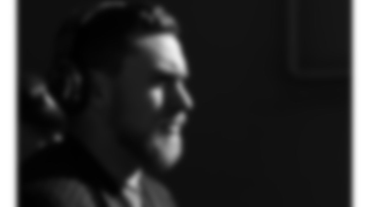 Kansas City Chiefs linebacker Cole Christiansen (48) enters the field prior to a week 16 NFL Football game against the Tennessee Titans on Sunday, December 21, 2025 in Nashville, Tennessee.