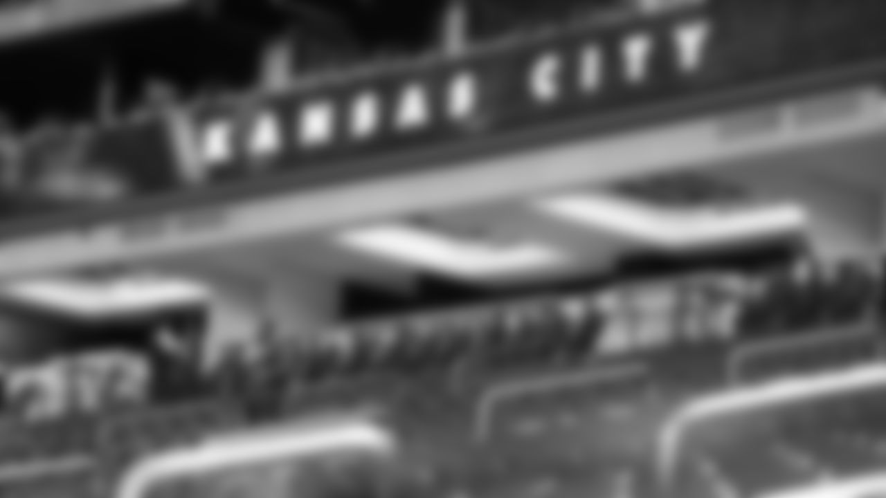 Kansas City Chiefs Linebackers Coach Brendan Daly warms up in the stands prior to a week 18 game against the Las Vegas Raiders on Sunday, January 3, 2026.