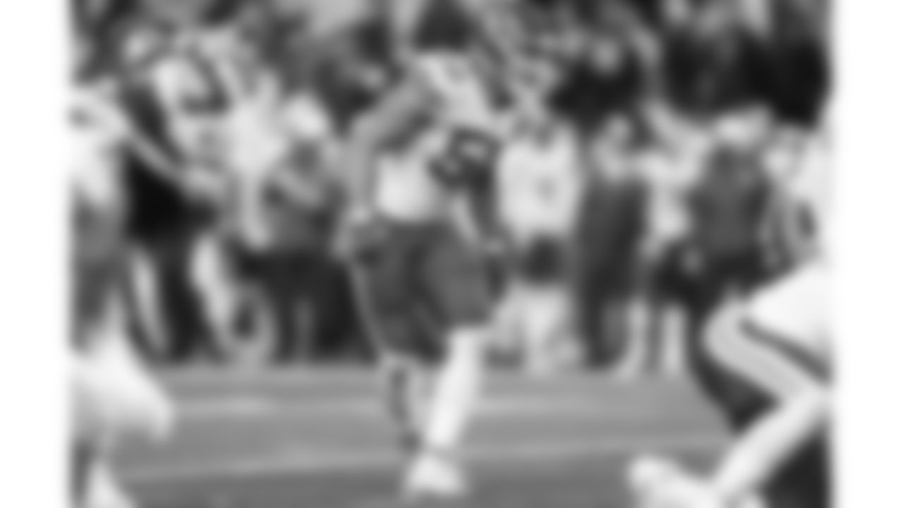 Kansas City Chiefs linebacker Brandon George (50) in action during a preseason week 2 NFL football game against the Seattle Seahawks, Friday, August 15, 2025 in Seattle, WA.