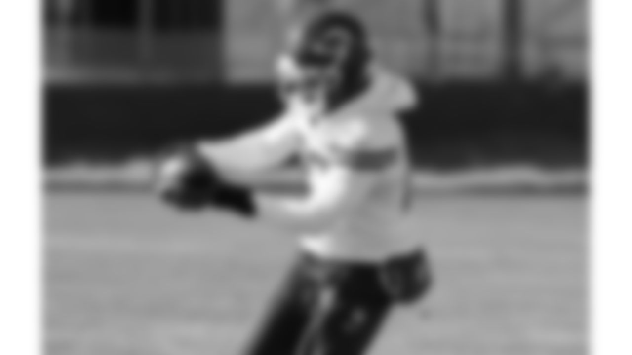 Kansas City Chiefs defensive back Chamarri Conner (27) during week 14 practice on Friday December 5, 2025 in Kansas City, MO.