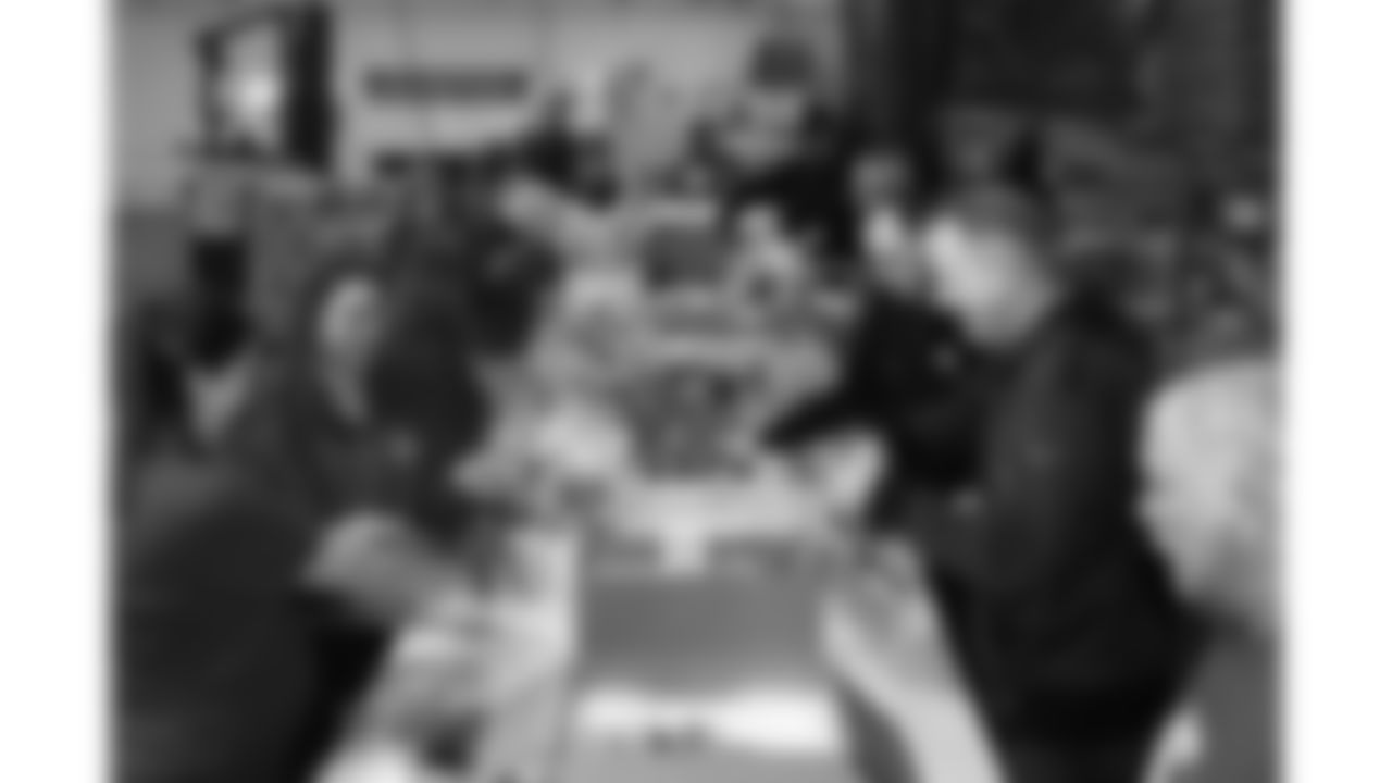 Chiefs Staff and Red Coaters volunteer at the annual Souper Bowl at the Harvesters Community Food Network in Kansas City on Tuesday, February 4, 2026.