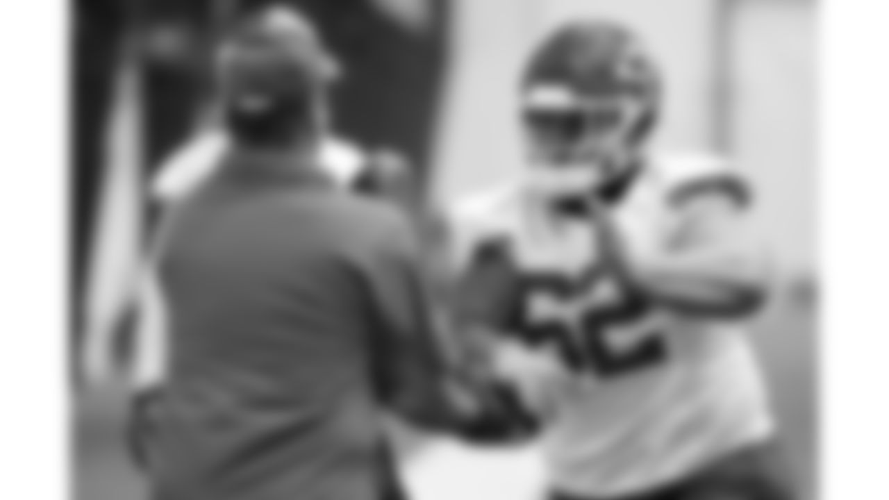 Kansas City Chiefs defensive tackle Siaki Ika (62) practices during phase 3 of OTAs on Tuesday, June 3, 2025 in Kansas City, MO.
