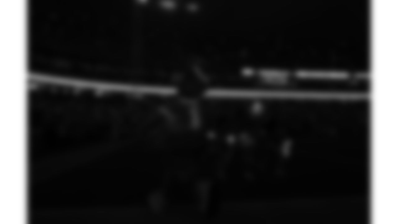 KC Wolf during a week 8 NFL football game against the Washington Commanders, Monday, October 27, 2025, in Kansas City, MO.