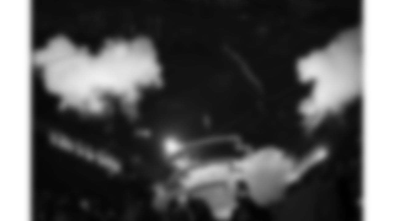 Kansas City Chiefs quarterback Patrick Mahomes (15) takes to the field during player introductions prior to a week 8 NFL Football game against the Washington Commanders on Monday, October 27, 2025 in Kansas City, MO.