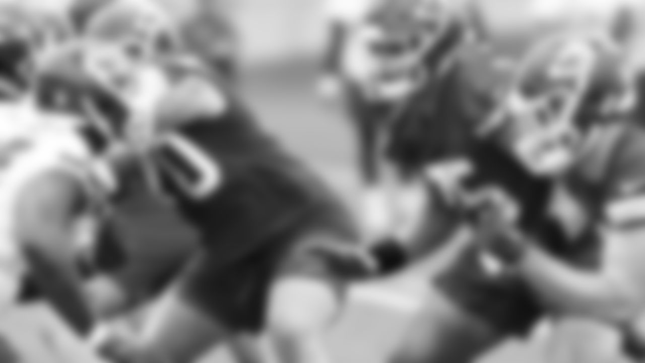 The Kansas City Chiefs during rookie mini camp on Saturday May 4, 2024.