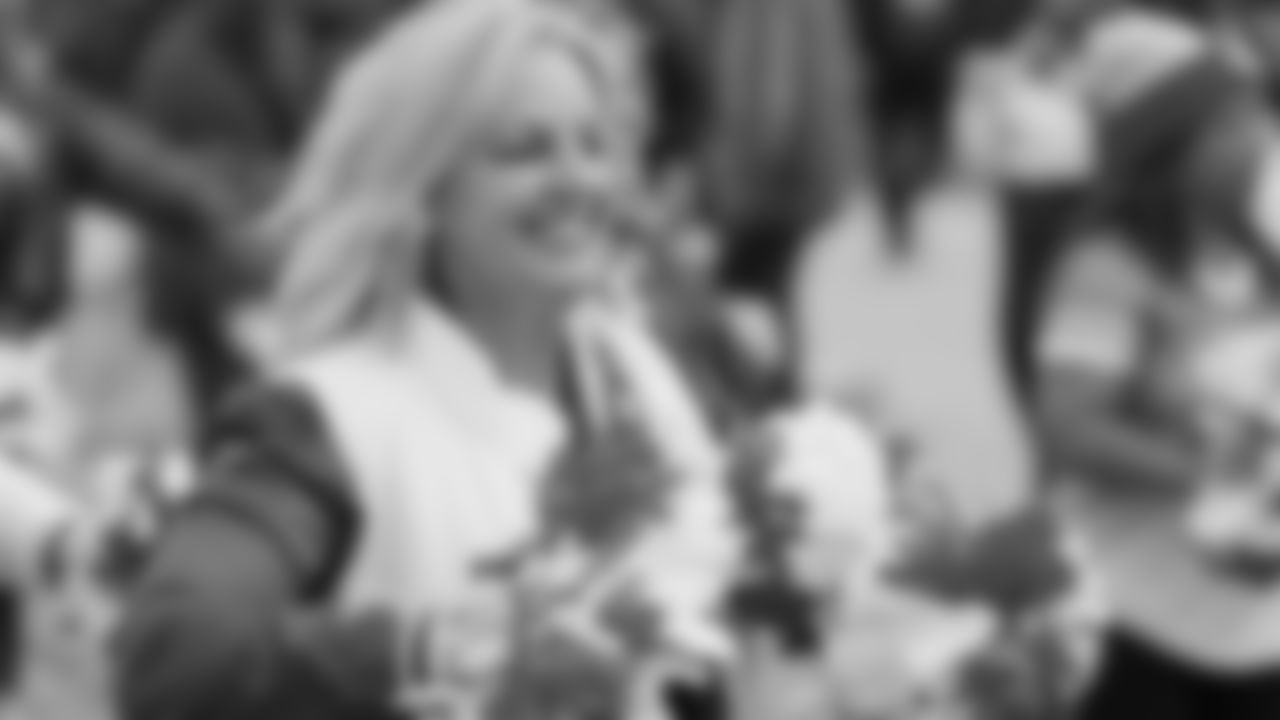 Kansas City Chiefs Alumni Cheerleaders in the pregame parade prior to a week 12 NFL Football game against the Indianapolis Colts on Sunday, November 23, 2025 in Kansas City, MO.