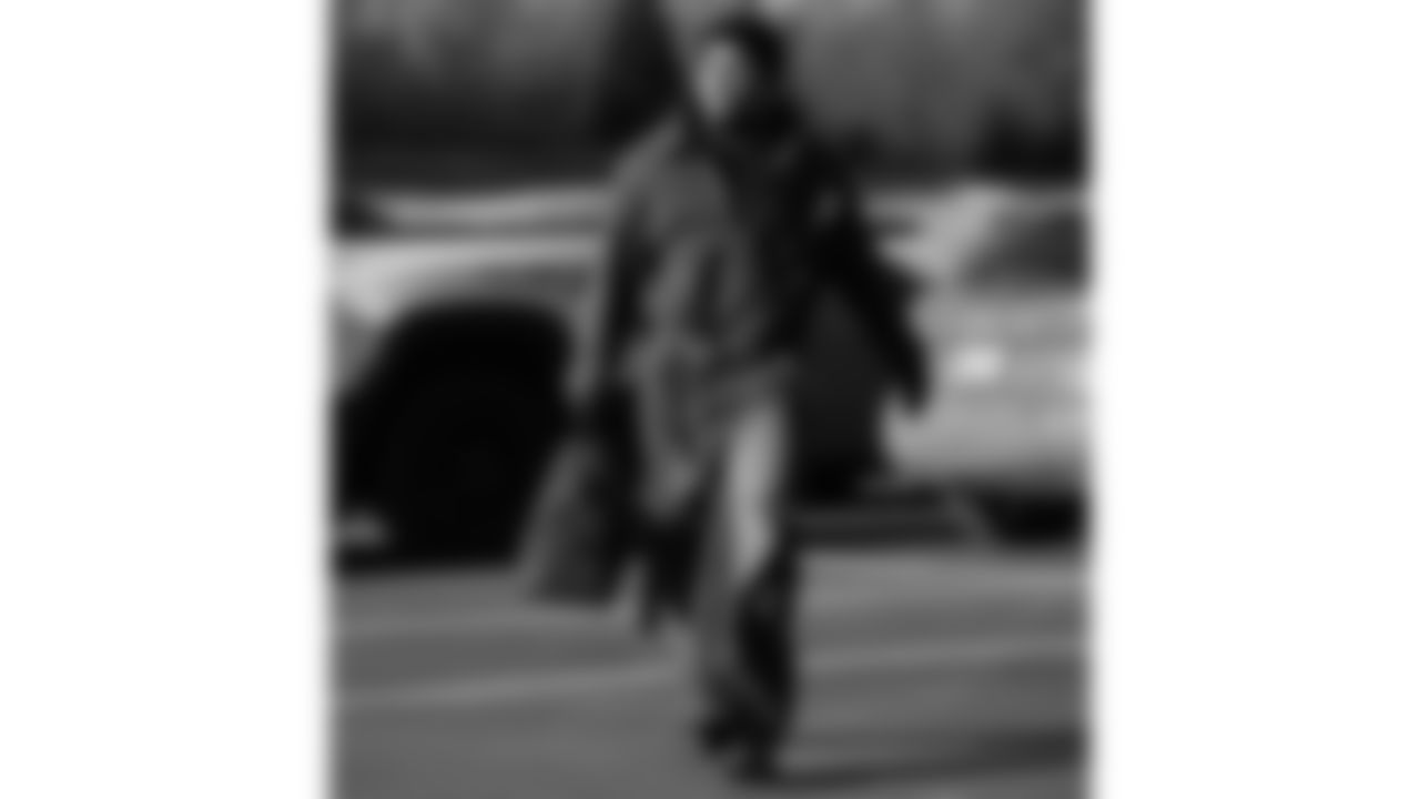 Kansas City Chiefs wide receiver Nikko Remigio (81) arrives prior to an NFL week 15 matchup against the Los Angeles Chargers, Sunday December 14, 2025.