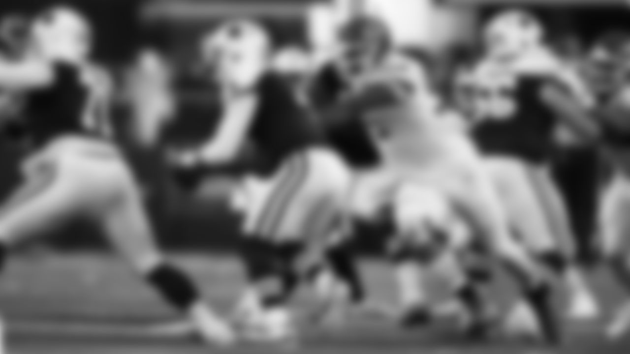 Kansas City Chiefs defensive tackle Chris Jones (95) rushes the quarterback during a week 13 NFL football game against the Dallas Cowboys on Thursday, November 27, 2025 in Arlington, TX.