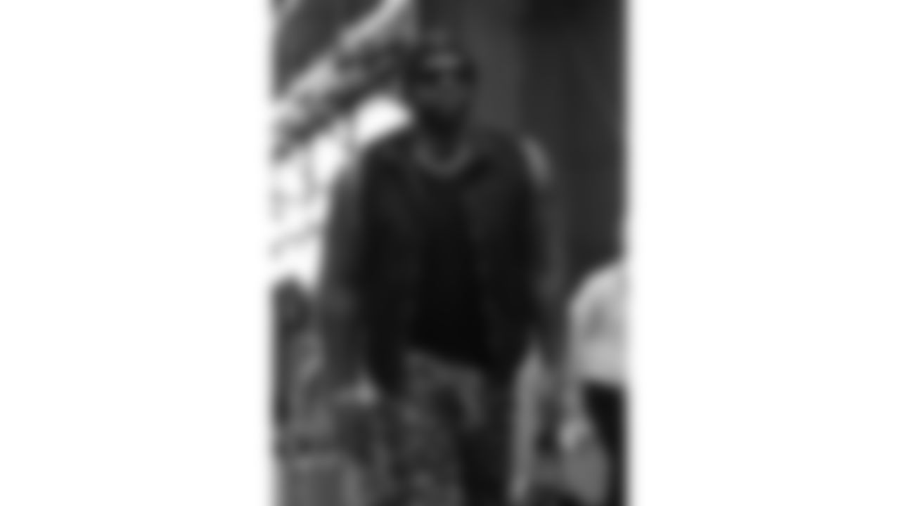 Kansas City Chiefs defensive tackle Mike Pennel (69) arrives prior to a week 9 NFL football game against the Buffalo Bills, Sunday, November 2, 2025 in Buffalo, NY