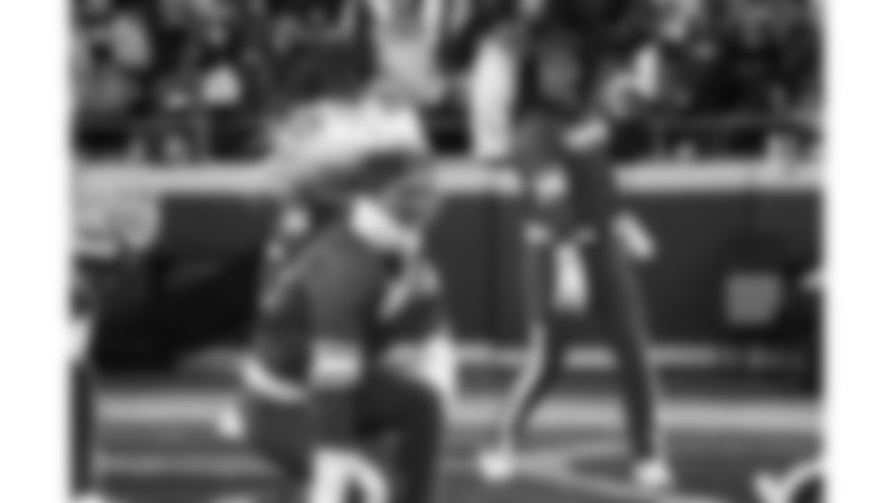 Kansas City Chiefs Cheerleaders perform on the field during a week 15 NFL Football game against the Los Angeles Chargers on Sunday, December 14, 2025 in Kansas City, MO.