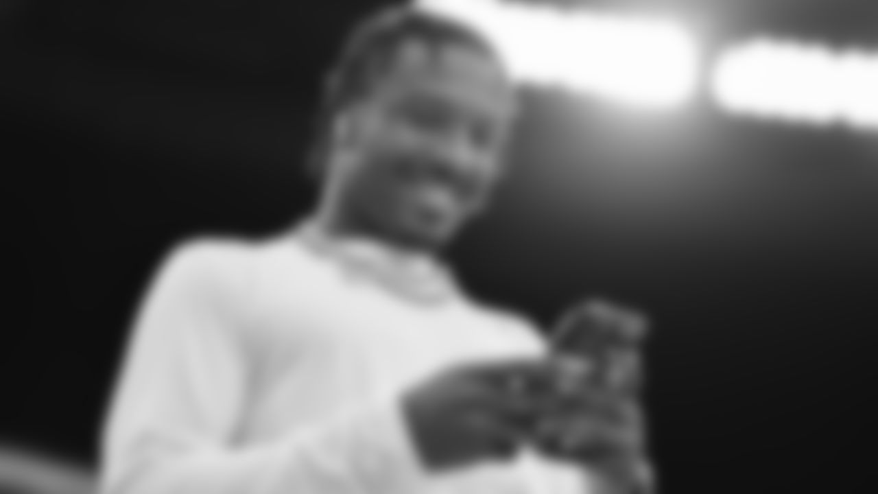 Kansas City Chiefs wide receiver Mecole Hardman (12) prior to the week 12 NFL football game against the Las Vegas Raiders, November 26, 2023 in Las Vegas.