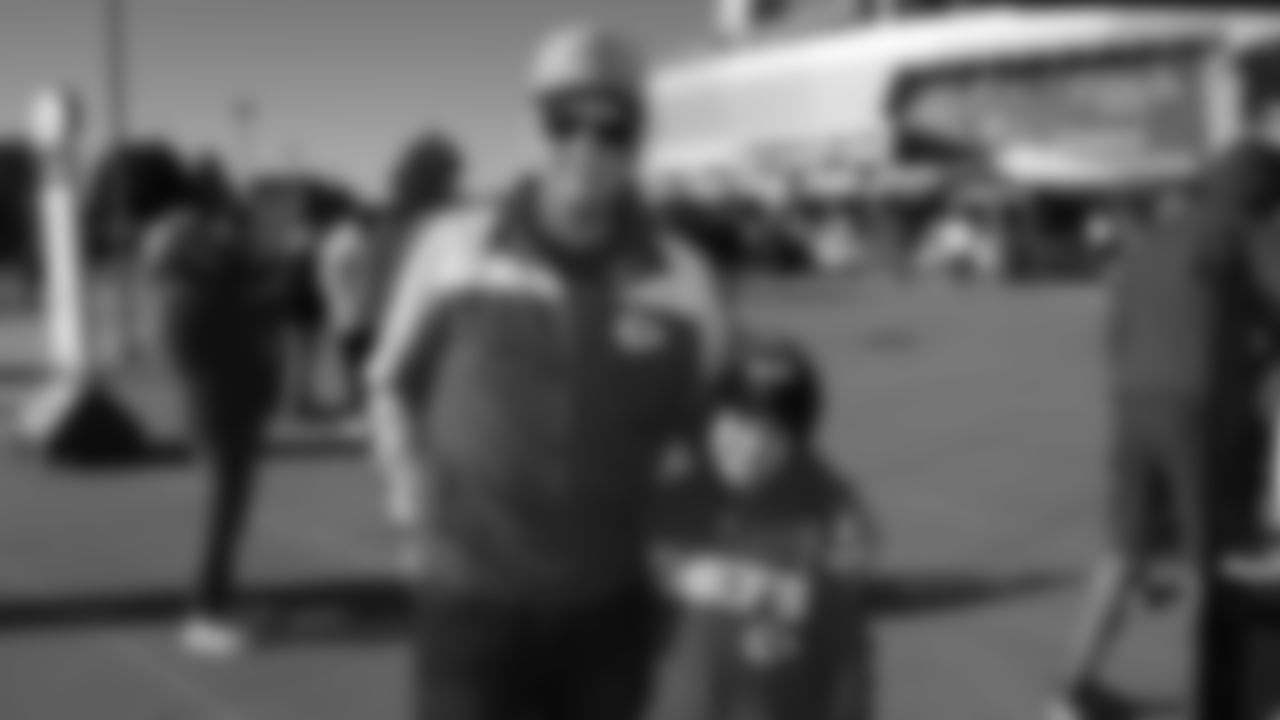Fans prior to a week 7 NFL Football game against the Las Vegas Raiders on Sunday, October 19, 2025 in Kansas City, MO.