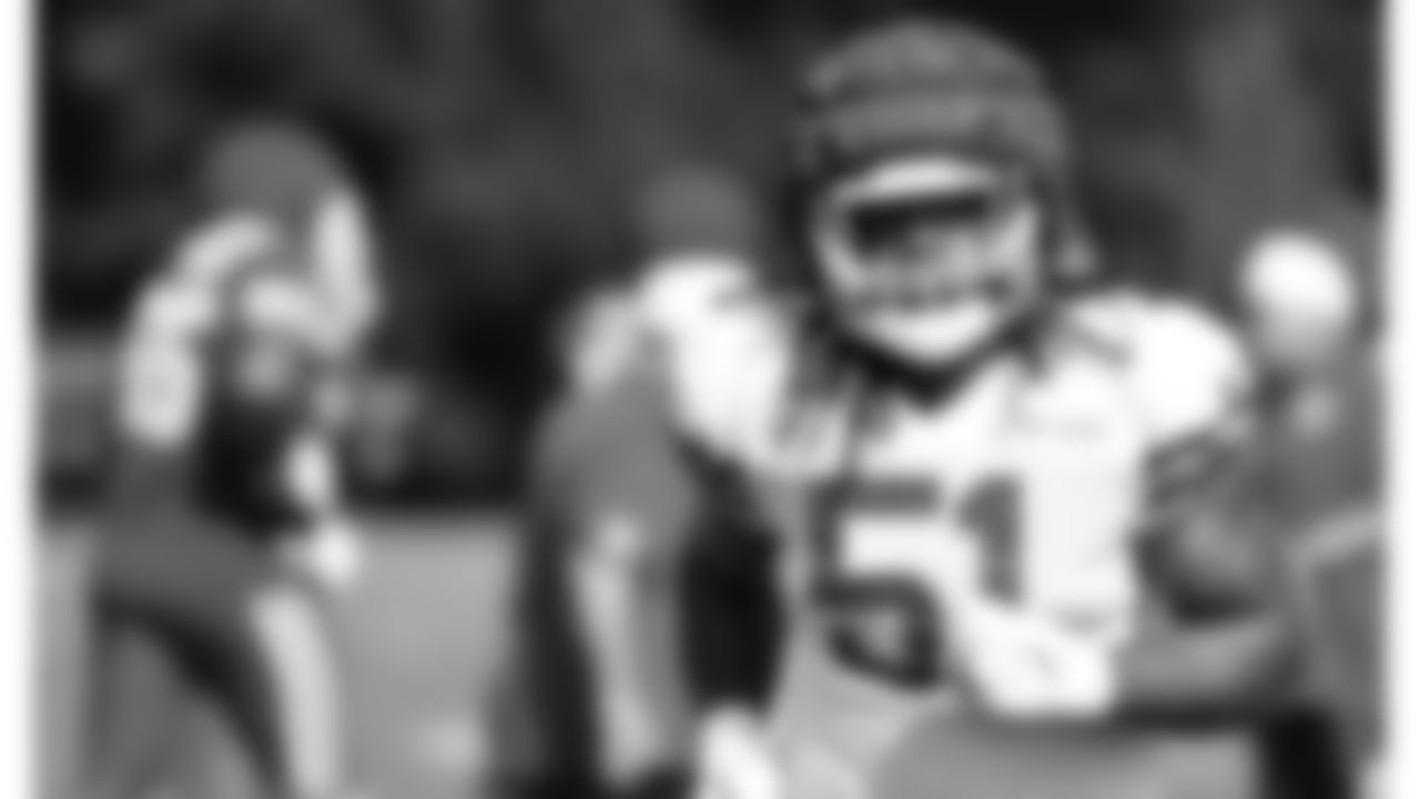 Kansas City Chiefs defensive end Mike Danna (51) during day 5 of training camp on Sunday July 27, 2025
