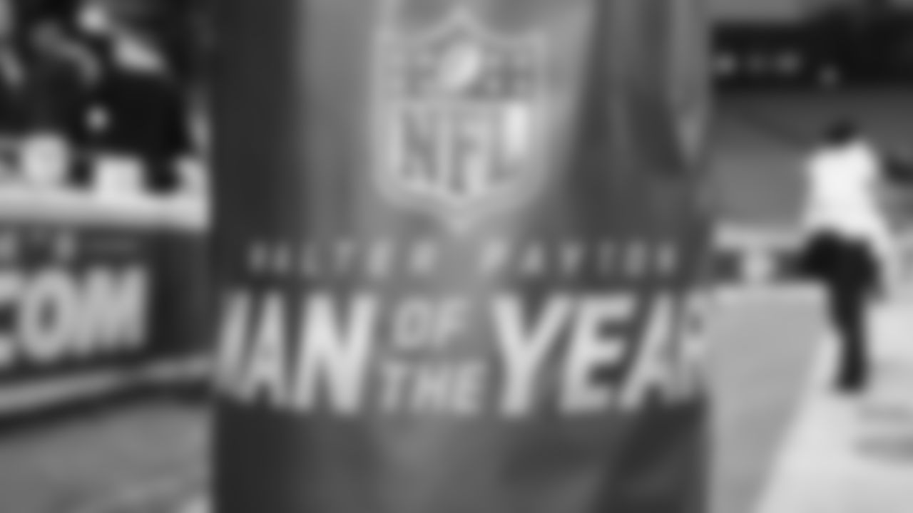 Field goal post cover prior to an NFL week 14 matchup against the Houston Texans, Sunday December 7, 2025.