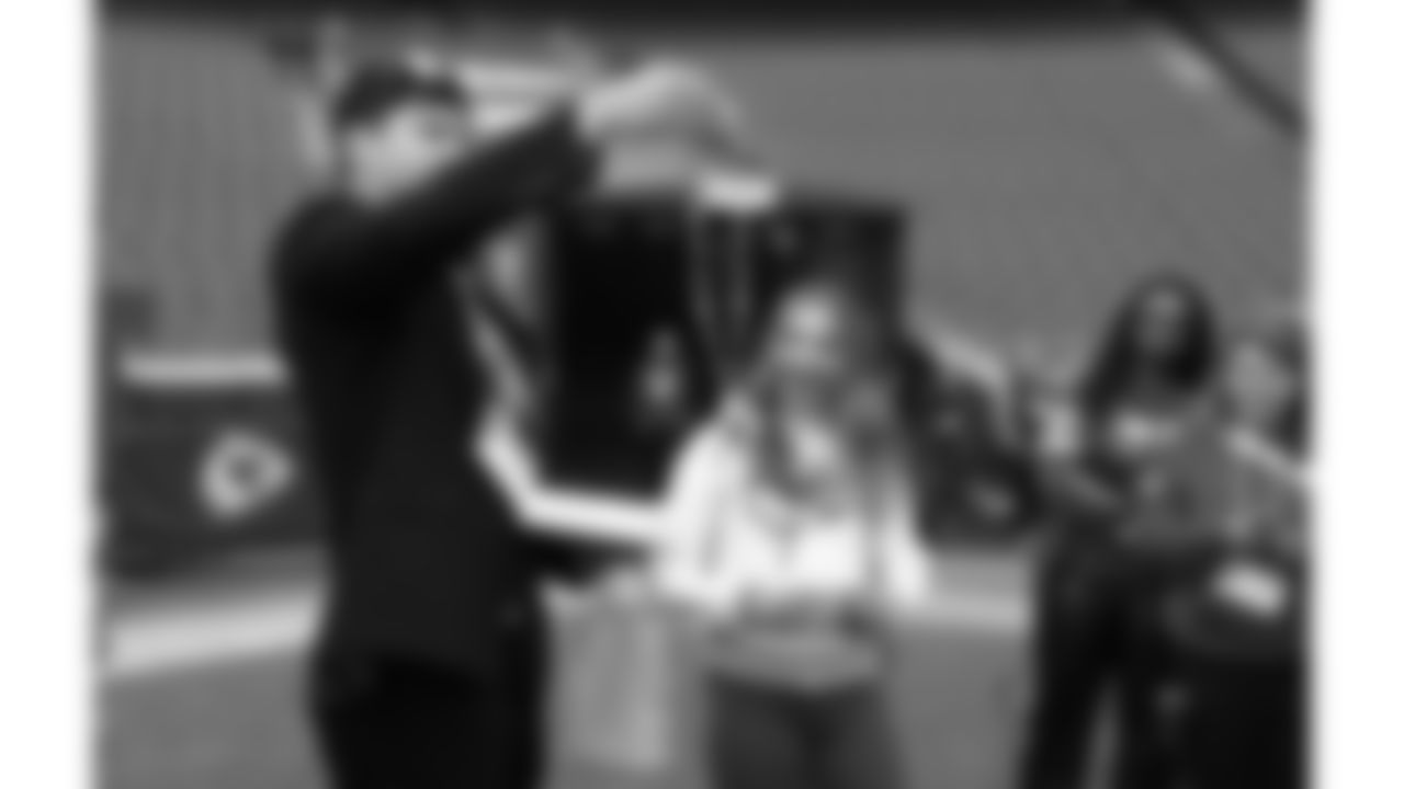 The Kansas City Chiefs Cheerleaders field rehearsal before a week 12 NFL football game against the Indianapolis Colts, Sunday, November 23, 2025 in Kansas City, MO.