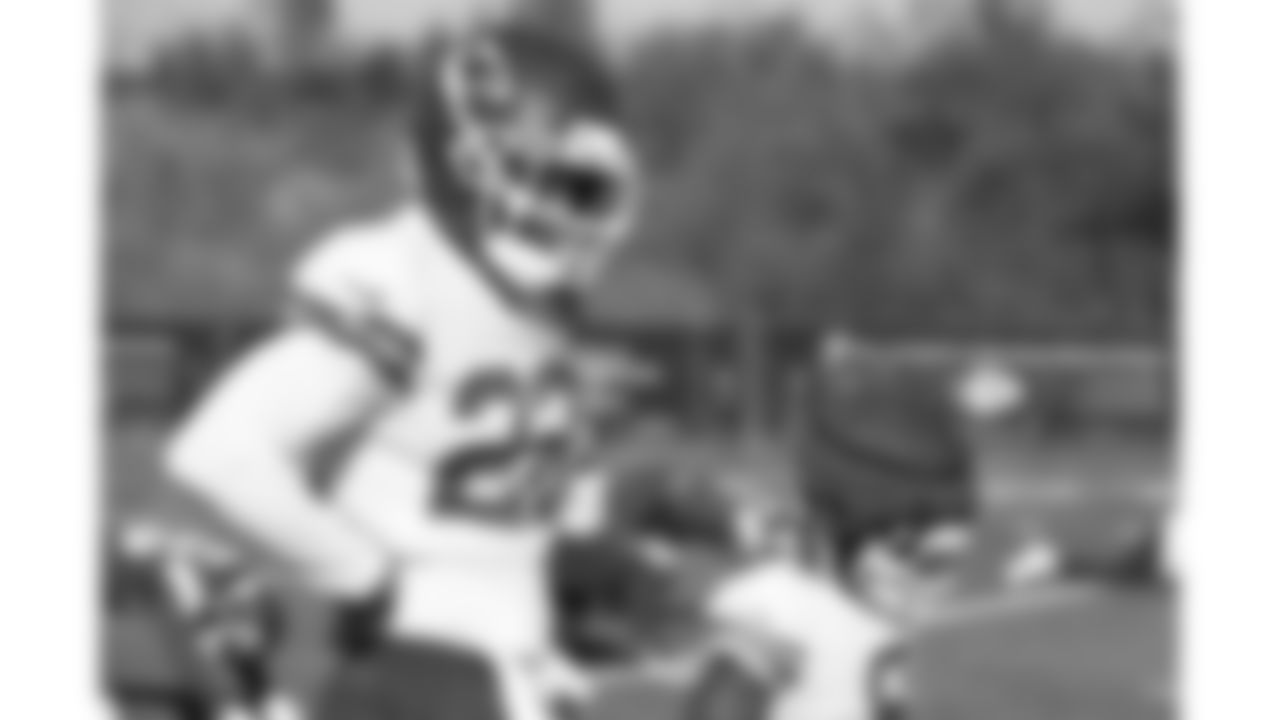 Kansas City Chiefs cornerback Trent McDuffie (22) during practice on Wednesday, November 12, 2025 in Kansas City, MO.