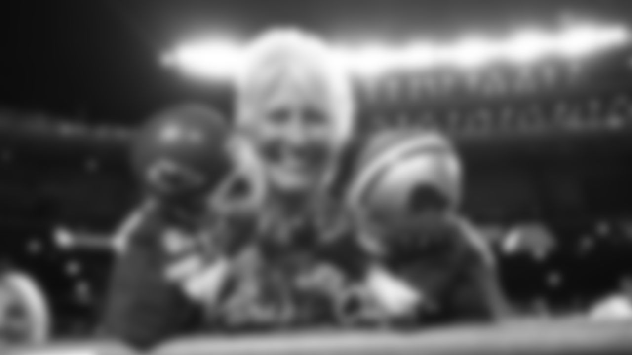 Fan during a week 6 NFL Football game against the Detroit Lions on Sunday, October 12, 2025 in Kansas City, MO.