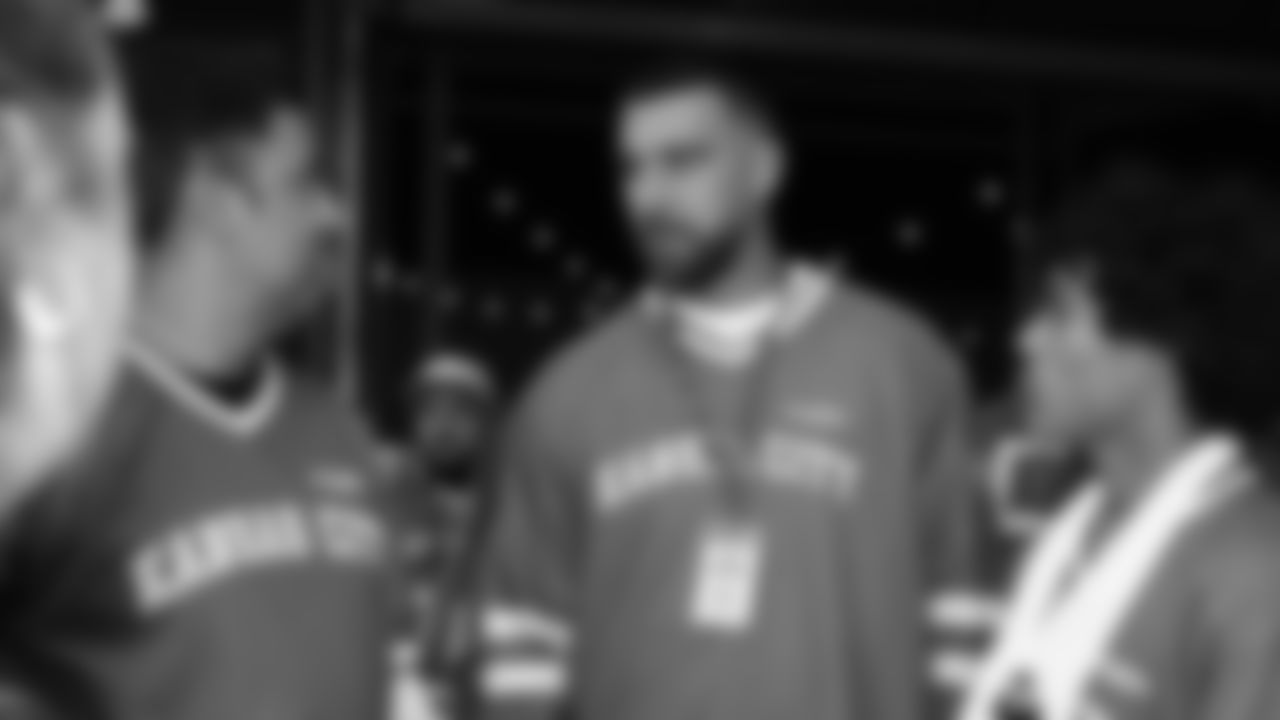 Kansas City Chiefs tight end Travis Kelce hosts a Celebrity Game Challenge at Operation Breakthrough on Tuesday, October 21, 2025 in Kansas City, MO.