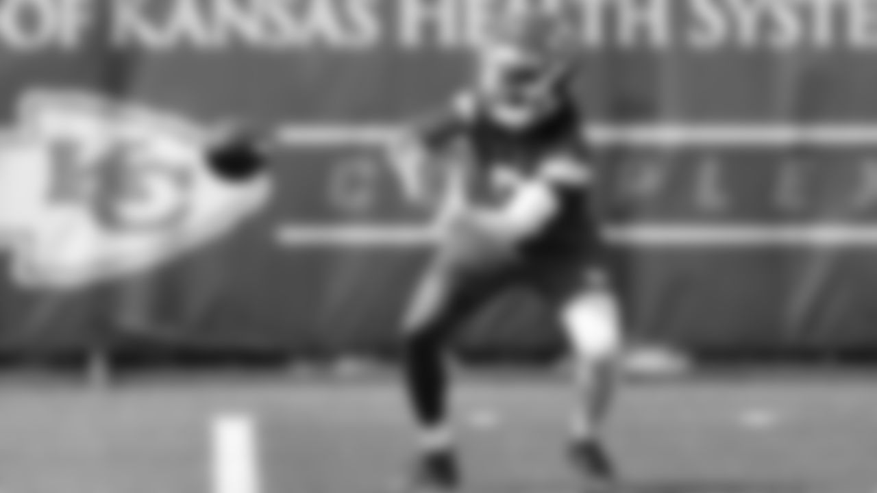 Kansas City Chiefs wide receiver Hollywood Brown (5) at practice during day 1 of minicamp on Tuesday, June 11, 2024 in Kansas City, MO.