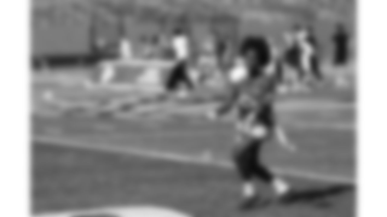 Kansas City Youth Flag Football ran drills during day 7 of training camp practice on Tuesday, July 29, 2025.