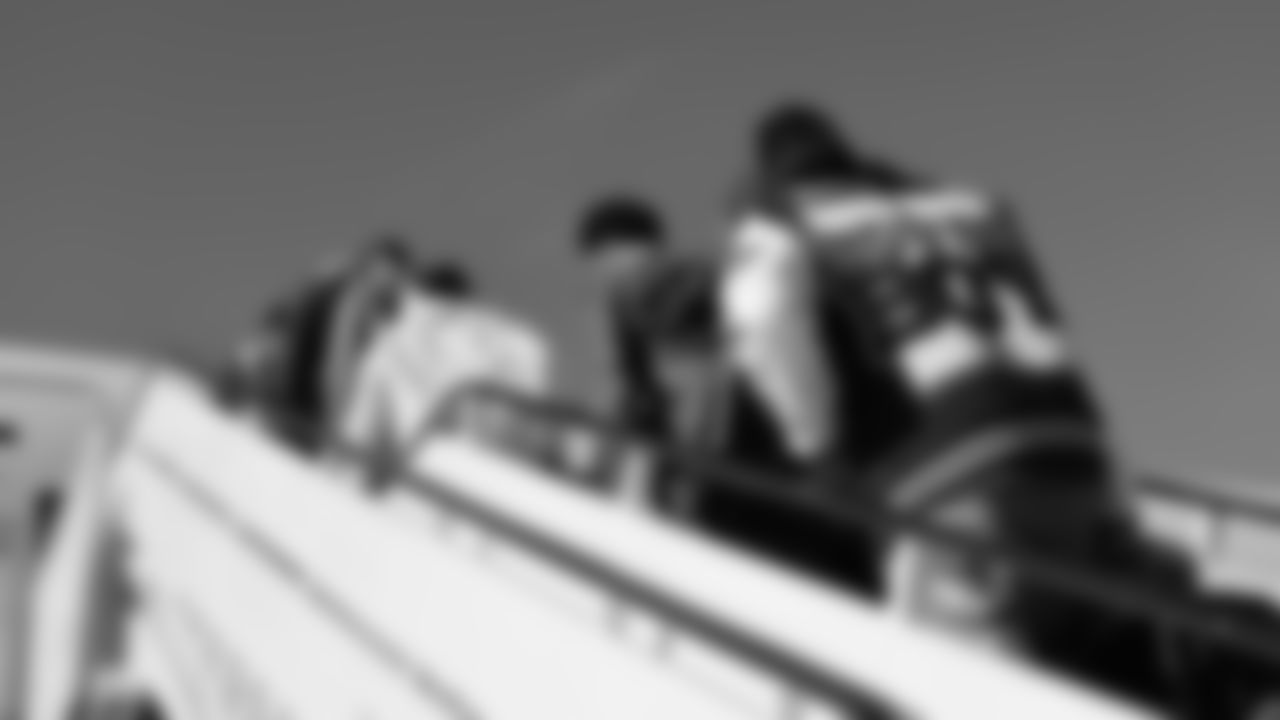 Kansas City Chiefs wide receiver Xavier Worthy (1) travels for a week 13 matchup with the Dallas Cowboys Wednesday November 26, 2025.