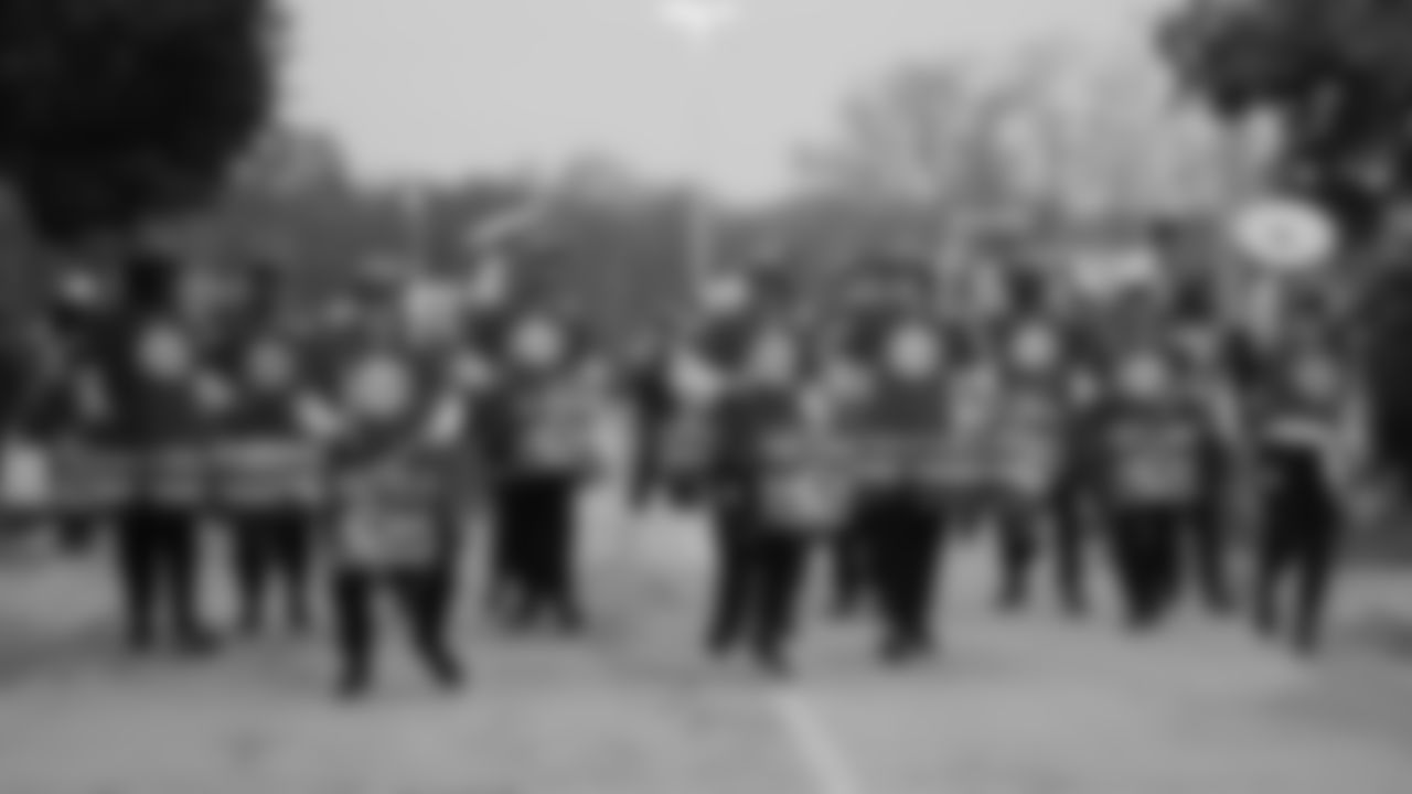 KC Rumble prior to a week 8 NFL Football game against the Washington Commanders on Monday, October 27, 2025 in Kansas City, MO.