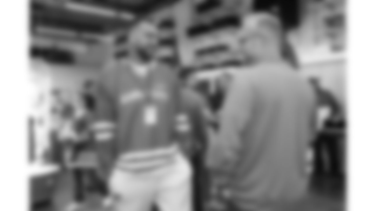 Kansas City Chiefs tight end Travis Kelce hosts a Celebrity Game Challenge at Operation Breakthrough on Tuesday, October 21, 2025 in Kansas City, MO.