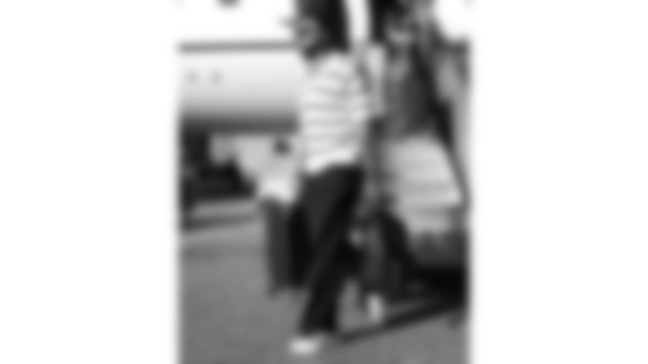 Kansas City Chiefs quarterback Chris Oladokun (19) travels for a week 11 matchup with the Denver Broncos Saturday November 15, 2025.