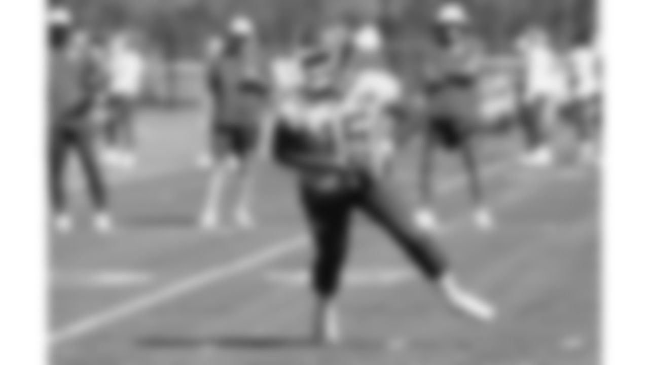 Kansas City Chiefs quarterback Patrick Mahomes (15) during practice on Thursday October 16, 2025 in Kansas City, MO.