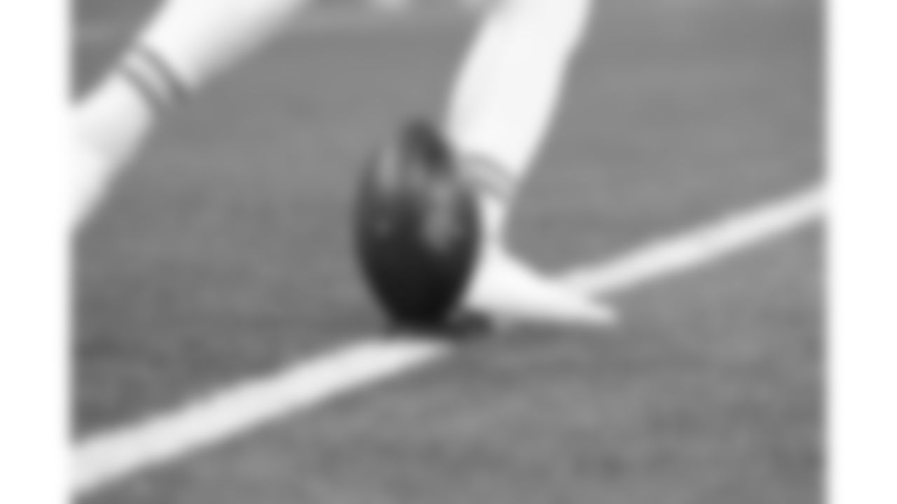 Kansas City Chiefs kicker Harrison Butker (7) kicks prior to a week 1 NFL football game against the Los Angeles Chargers at Arena Corinthians in São Paulo, Brazil on September 5, 2025.