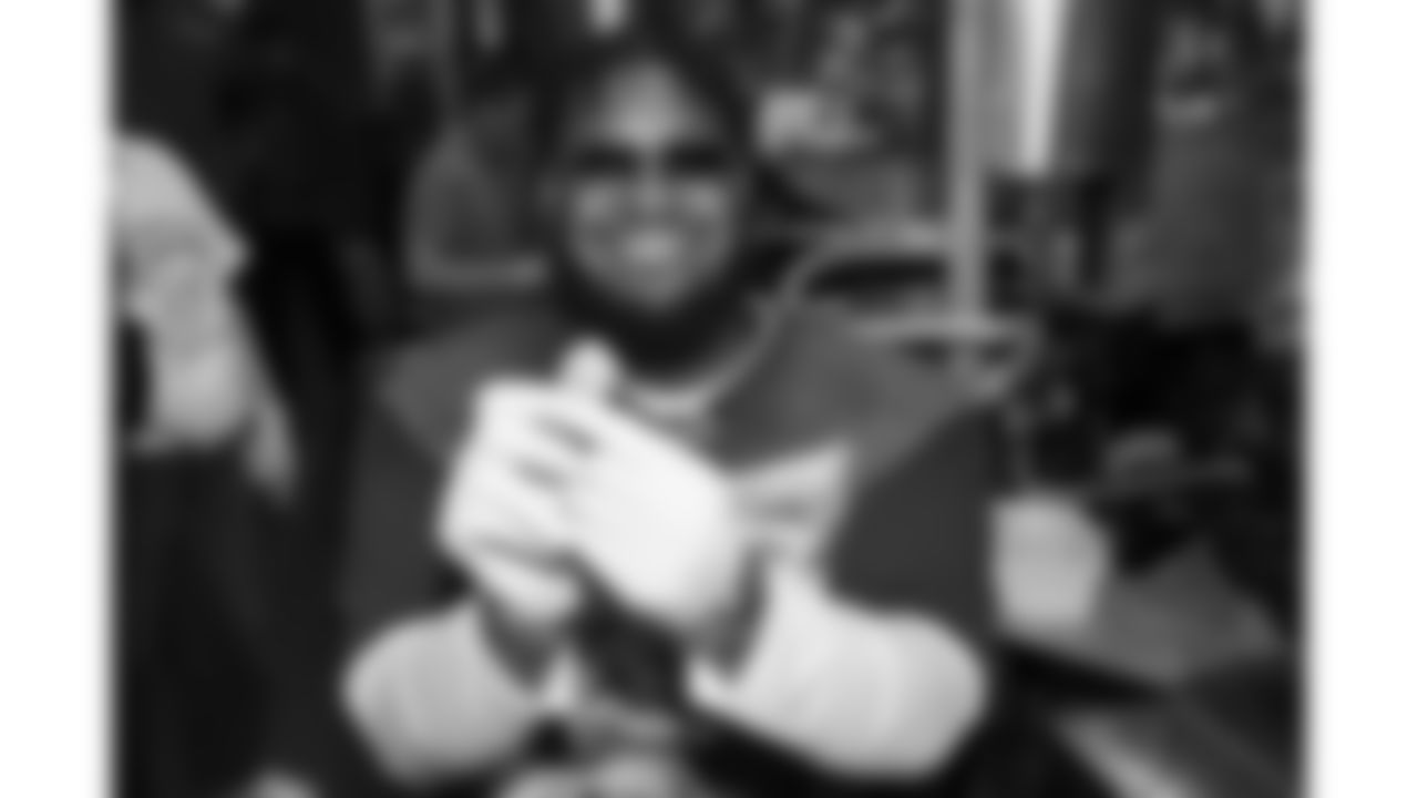 Kansas City Chiefs offensive lineman Trey Smith (65) makes fortune cookies at a local shop prior to the 2026 Pro Bowl opening night in San Francisco, California on Sunday, February 1, 2026.