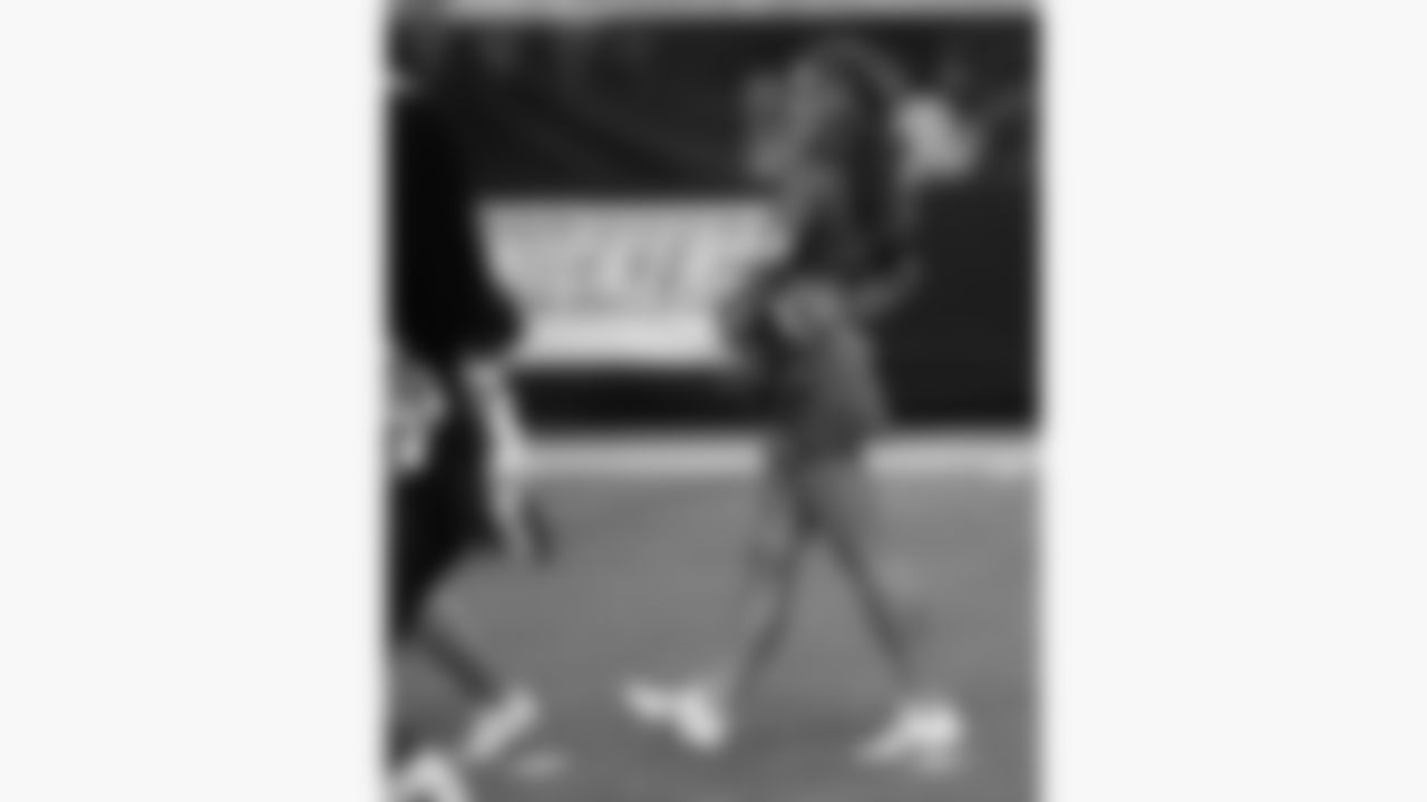 Kansas City Chiefs Cheerleader Sadie before the 2026 NFL Pro Bowl in San Francisco, California on Tuesday, February 3, 2026.