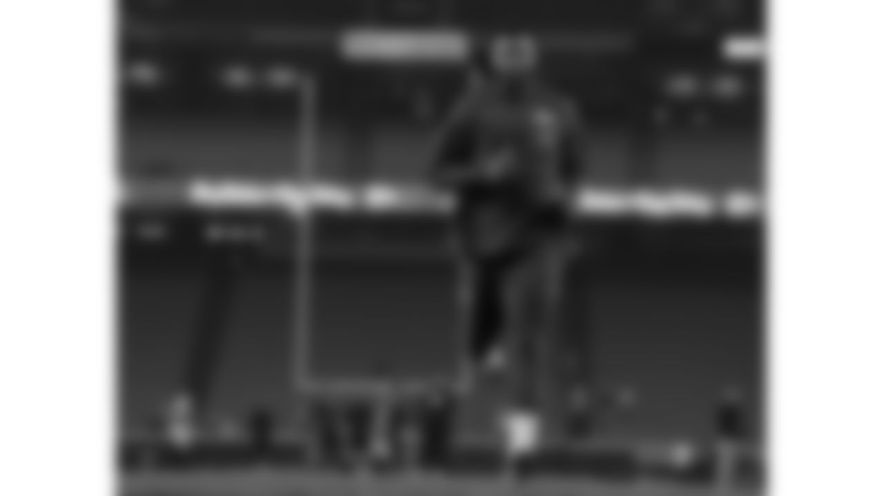 Kansas City Chiefs quarterback Chris Oladokun (19) warms up prior to an NFL week 17 matchup against the Denver Broncos, Thursday, December 25, 2025.