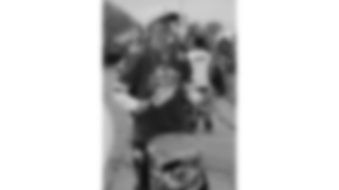 Rumble before a week 12 NFL football game against the Indianapolis Colts, Sunday, November 23, 2025 in Kansas City, MO.