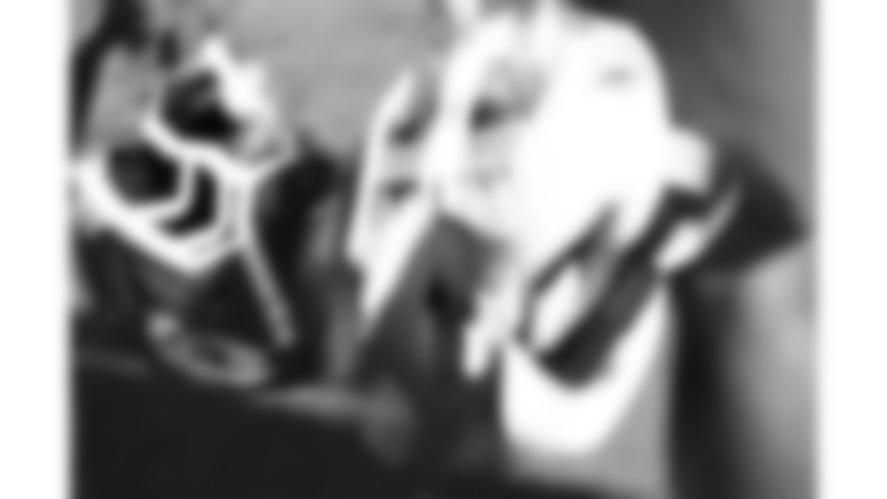 Helmets during practice on Thursday October 16, 2025 in Kansas City, MO.