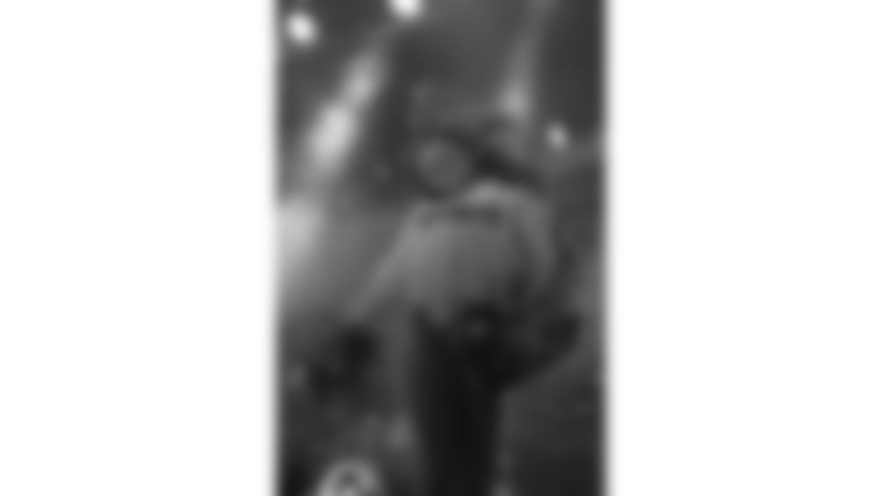 Kansas City Chiefs Cheerleaders perform at the Ford Tailgate District prior to a week 14 NFL Football game against the Houston Texans on Sunday, December 7, 2025 in Kansas City, MO.