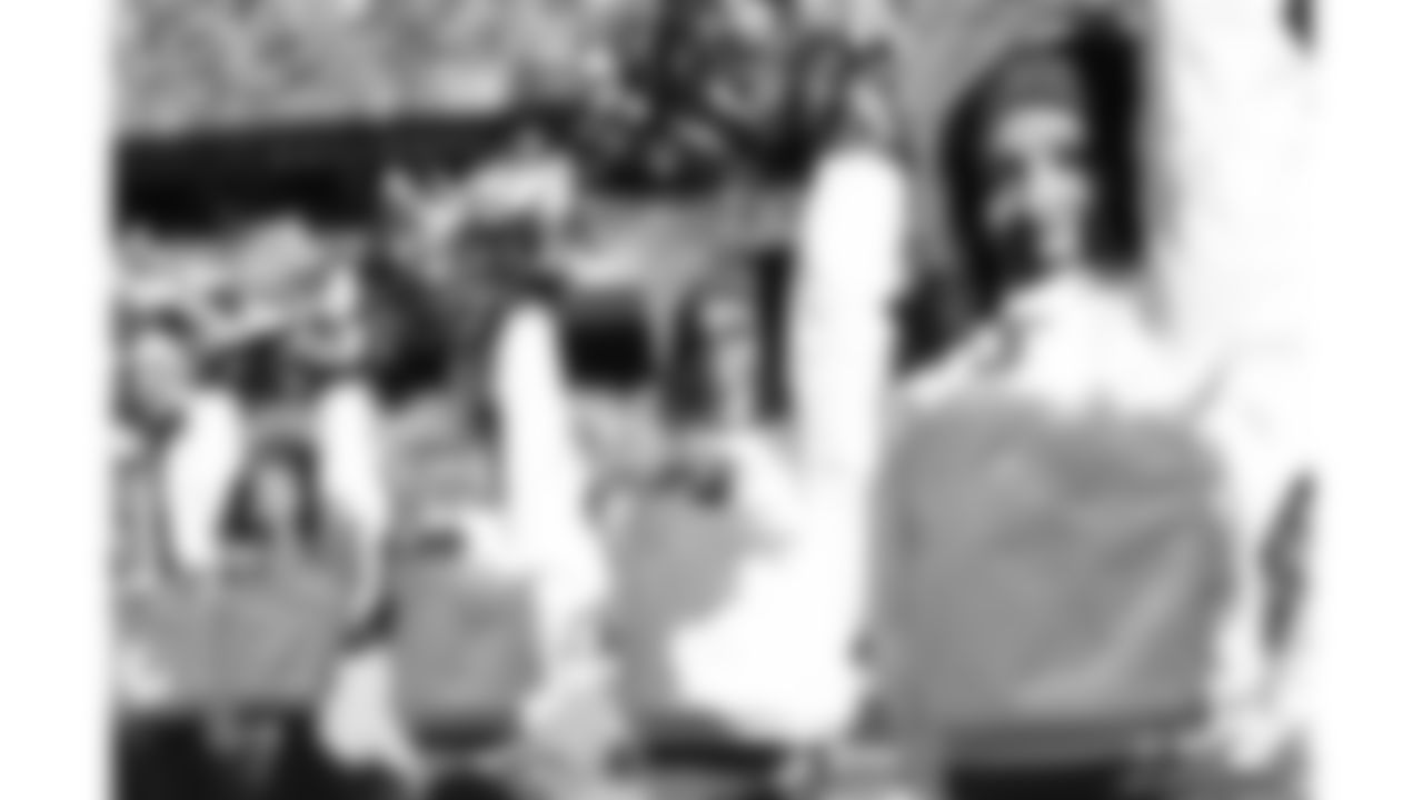 Kansas City Chiefs Cheerleaders on the field prior to a week 15 NFL Football game against the Los Angeles Chargers on Sunday, December 14, 2025 in Kansas City, MO.