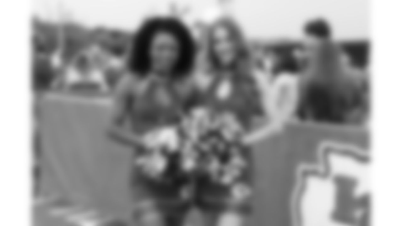 Kansas City Chiefs Cheerleaders during day 1 of the Season Ticket Member First Look Event on Tuesday June 17, 2025 in Kansas City, MO.