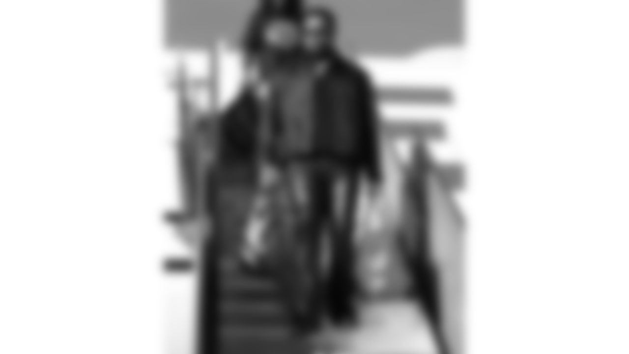 Kansas City Chiefs tackle Jawaan Taylor (74) travels for a week 11 matchup with the Denver Broncos Saturday November 15, 2025.