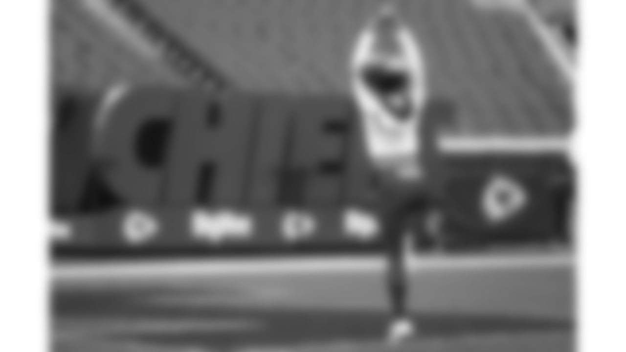 The Kansas City Chiefs Cheerleaders field rehearsal before a week 12 NFL football game against the Indianapolis Colts, Sunday, November 23, 2025 in Kansas City, MO.