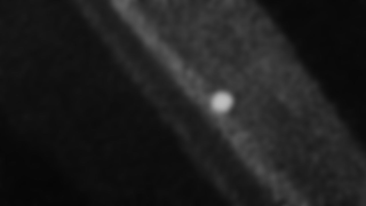 The coin toss sits on the field prior to a week 16 NFL Football game against the Tennessee Titans on Sunday, December 21, 2025 in Nashville, Tennessee.