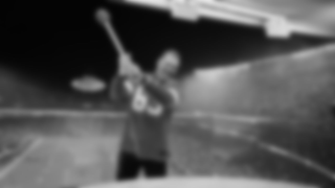 Bill Maas on the GEHA Deck prior to an NFL week 14 matchup against the Houston Texans, Sunday December 7, 2025.